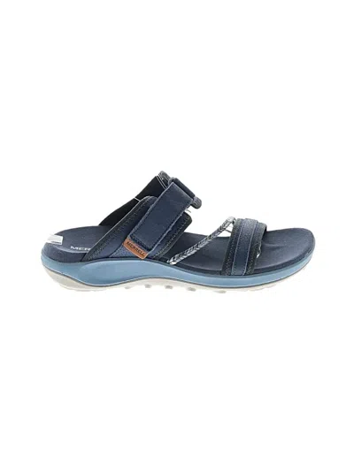 Pre-owned Merrell Sandals In Blue