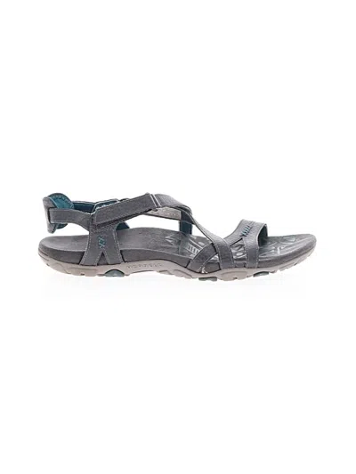 Pre-owned Merrell Sandals In Gray