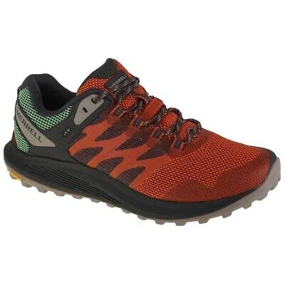 Pre-owned Merrell Shoes Trekking Men  Nova 3 J067601 Black-orange In Multicolor