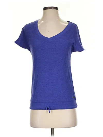 Pre-owned Merrell Short Sleeve T-shirt In Blue