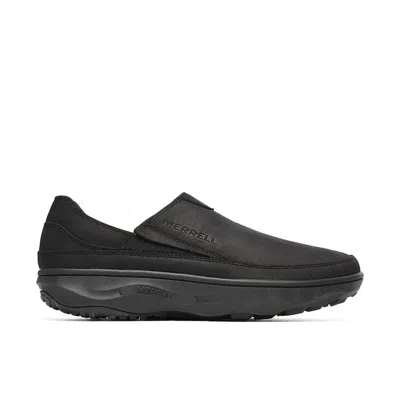 Merrell Silvo Moc J007387 Sneakers Mens Black Leather Slip-on Shoes Mew1550