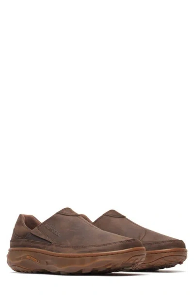 Merrell Silvo Moc Slip-on In Brown