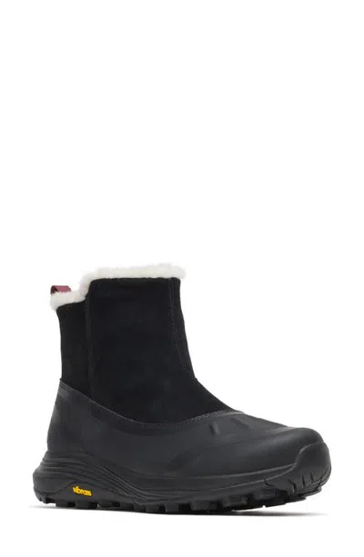 Merrell Siren 4 Thermo Faux Fur Trim Pull-on Boot In Black