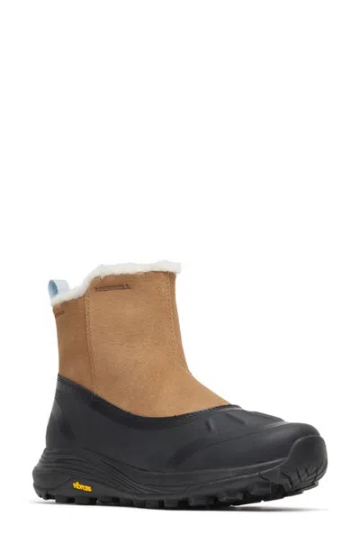 Merrell Siren 4 Thermo Faux Fur Trim Pull-on Boot In Brown