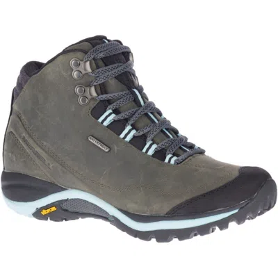 Merrell Siren Traveller 3 Mid Wp J035346-020 Women's Gray Hiking Boots Jobb2027 In Multi