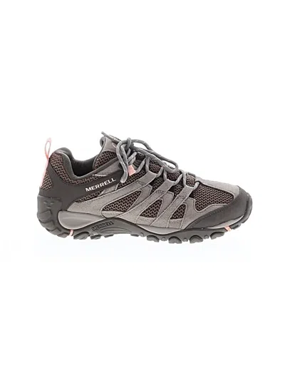 Pre-owned Merrell Sneakers In Brown