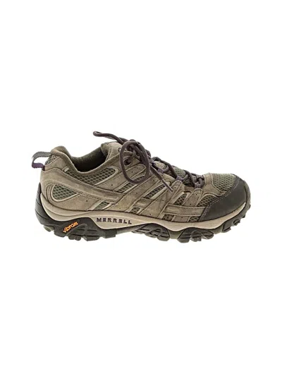 Pre-owned Merrell Sneakers In Brown
