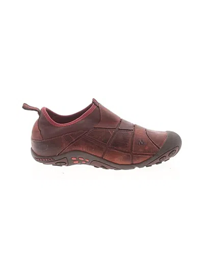 Pre-owned Merrell Sneakers In Burgundy