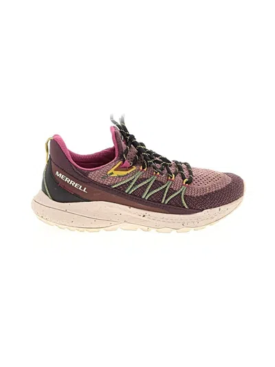 Pre-owned Merrell Sneakers In Burgundy