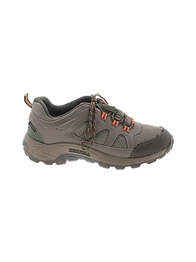 Pre-owned Merrell Sneakers In Green