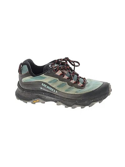 Pre-owned Merrell Sneakers In Green