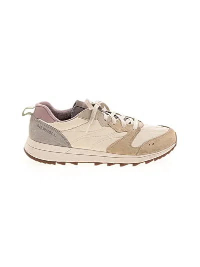 Pre-owned Merrell Sneakers In Tan