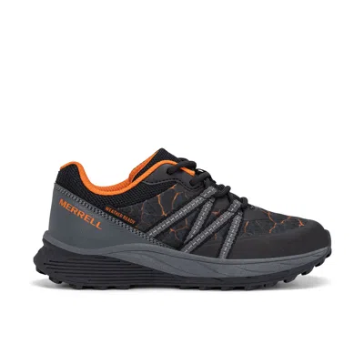 Merrell Snova Sneaker - Big Kid Black Charcoal