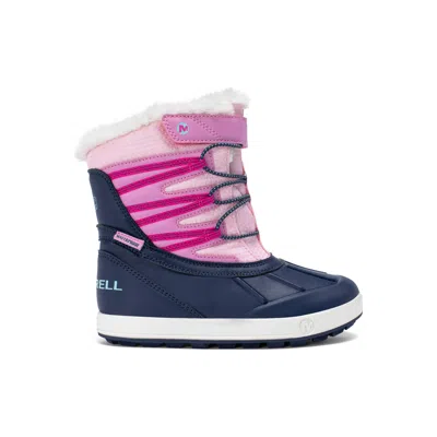 Merrell Snow Bank 5.0 Waterproof Boot - Big Kid In Pink