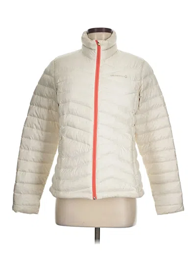 Pre-owned Merrell Snow Jacket In White