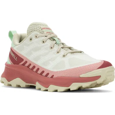 Merrell Speed Eco Waterproof Hiking Shoe In Oyster