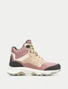 Merrell Speed Solo Mid Waterproof Hiking Boot In Pink