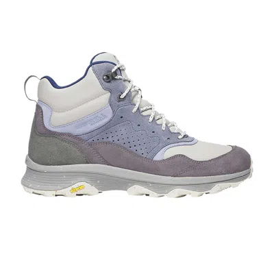Pre-owned Merrell Speed Solo Mxd Mid Waterproof 'indigo' | Blue | Men's Size 9