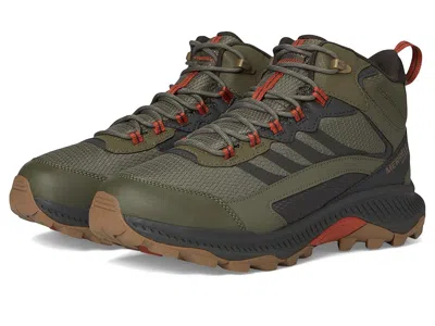 Merrell Speed Strike 2 Mid Waterproof In Green