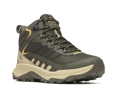 Merrell Speed Strike 2 Waterproof Hiking Boot In Green
