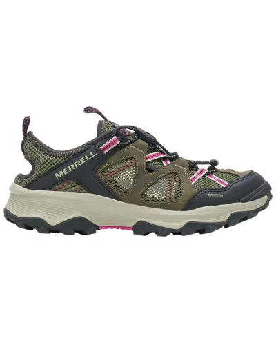 Merrell Speed Strike Leather-trim Sneaker In Multi