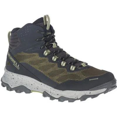 Merrell Speed Strike Waterproof Hiking Boot In Olive