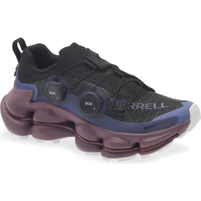 Merrell Speedarc Surge Boa Low-top Sneakers In Black