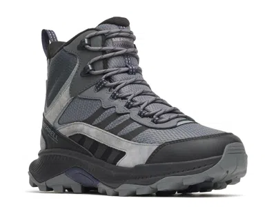 Merrell Speedstike 2 Thermo Mid Waterproof Hiking Boot In Gray