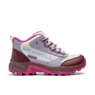 Merrell Stowe Mid Boot - Big Kid In Purple