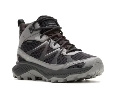 Merrell Tempo Exp Mid Hiking Shoe In Black
