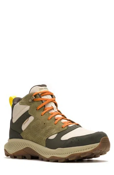 Merrell Tempo Sol Mid Waterproof Hiking Boot In Multi