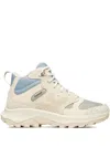 Merrell Tempo Sol Mid Wp Perforated Hiking Boots In Neutral