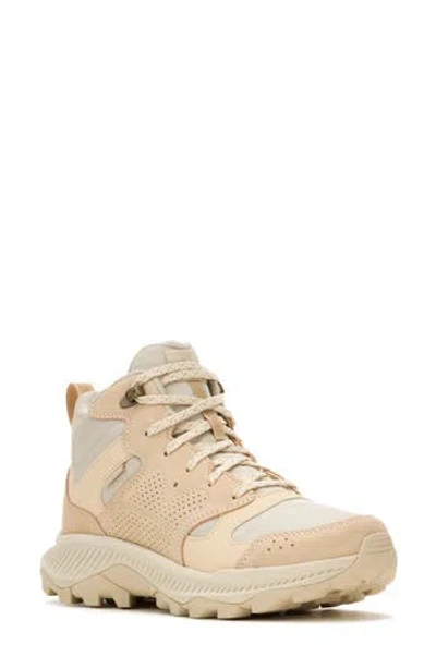 Merrell Tempo Sol Waterproof Mid Top Hiking Boot In Poplar
