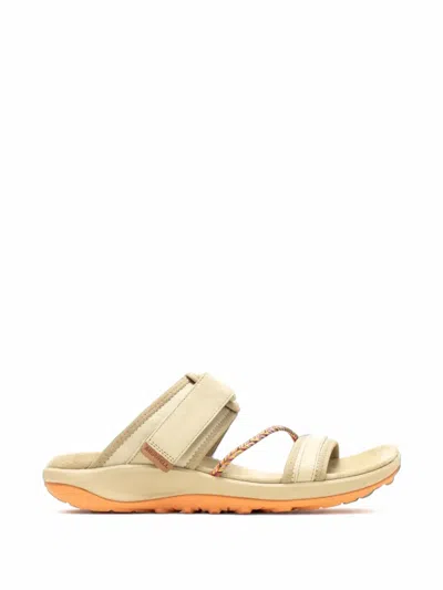 Merrell Terran 4 Slide Sandals In Neutral