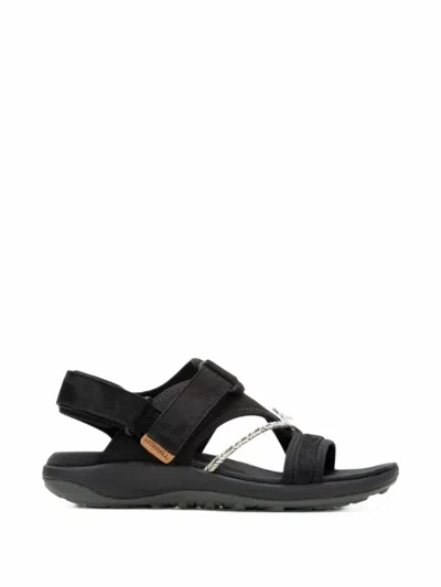 Merrell Terran 4 Touch-strap Sandals In Black