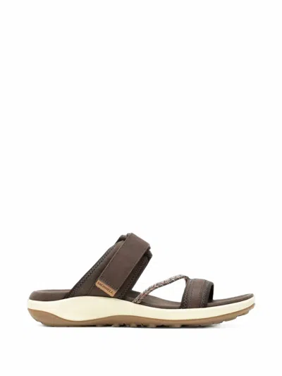 Merrell Terran 4 Touch-strap Sandals In Brown
