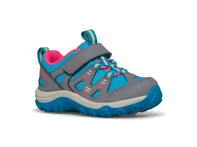 Merrell Trail Chaser 2 Junior (toddler) Kids Shoes Grey/turq/multi : 5 Toddler M, Synthetic