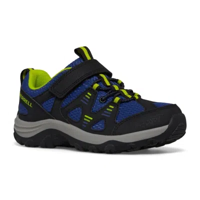 Merrell Trail Chaser Mk267869 Sneaker Kids Blue Lime Running Shoes Htat1639