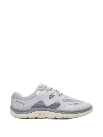 Merrell Trail Glove 8 Mesh-panelled Lace-up Sneakers In Gray
