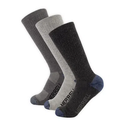 Merrell Trekker Outdoor Crew Sock 3 Pack In Multi