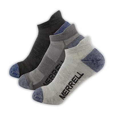 Merrell Trekker Outdoor Low Cut Sock 3 Pack In Multi