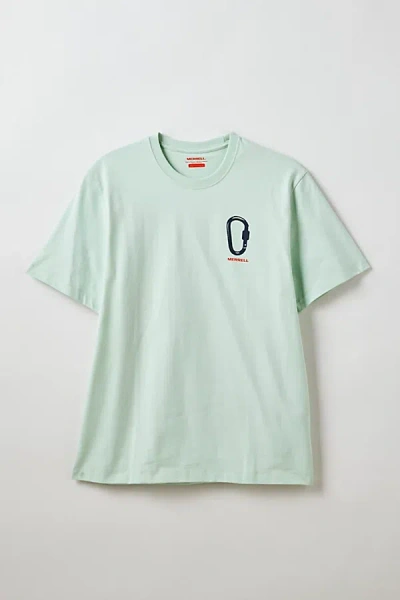Merrell Uo Exclusive Carabiner Graphic Tee In Mint, Men's At Urban Outfitters
