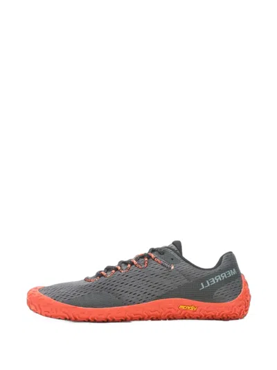 Merrell Vapor Glove 6 Mesh Sneakers In Gray