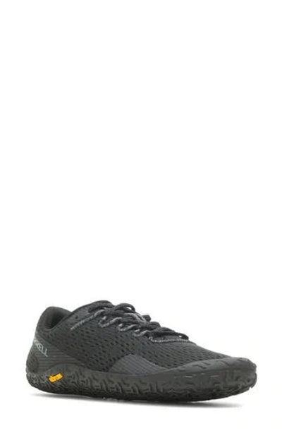 Merrell Vapor Glove 6 Running Shoe In Black