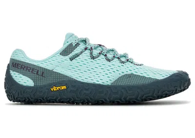 Pre-owned Merrell Vapor Glove 6 (women's) Sneakers In Frost Blue