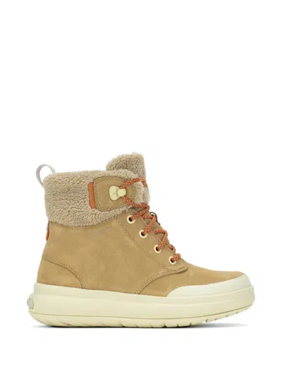Merrell Marquette Thermo Waterproof Faux Shearling Lined Boot In Brown