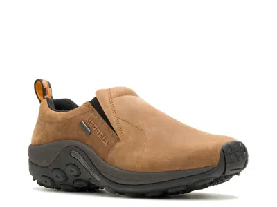 Merrell Wide Width Jungle Moc Waterproof Slipon In Brown