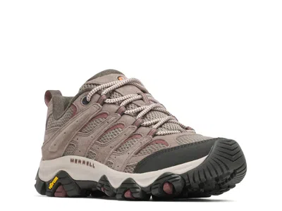 Merrell Wide Width Moab 3 Hiking Shoe In Black