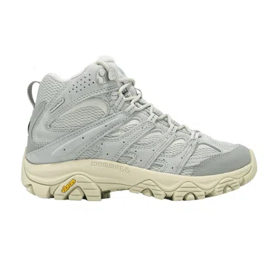 Pre-owned Merrell Wmns Moab 3 Mid Waterproof 'paloma' | Grey | Women's Size 5.5 In Gray