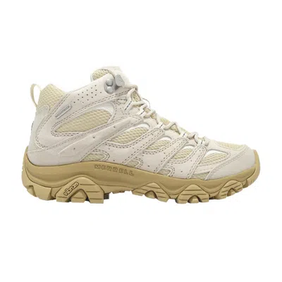 Pre-owned Merrell Wmns Moab 3 Mid Waterproof 'poplar' | Cream | Women's Size 7.5